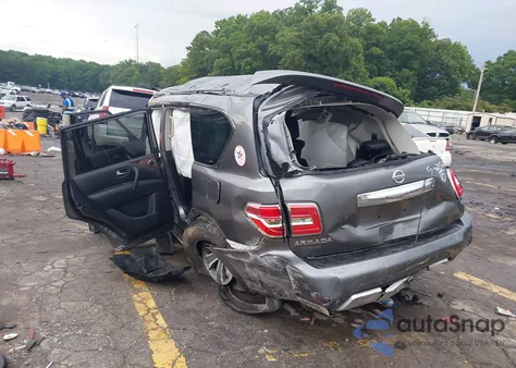 2018 Nissan Armada Sl из США, поврежденный, VIN JN8AY2ND5JX003414